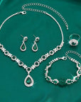 Adriana Lysandre Jewelry Set | White Gold 2