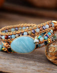 Amazonite Healing Bracelet | Natural Stones 2