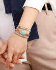 Amazonite Protection Wrap Bracelet | Alloy 2