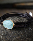 Amazonite Wrap Bracelet | Natural Gemstone 1