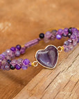 Amethyst Love Bracelet | Amethyst 1