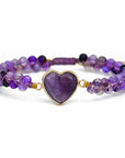 Amethyst Love Bracelet | Amethyst 4