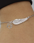 Angel Paw Bracelet | Silver Alloy 0