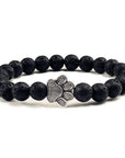 Beaded Paw Bracelet | Natural Stone 3
