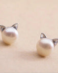 Cat Pearl | Earrings for Women | Pearl Earrings | Earrings 1