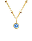Celestial Birthstone Necklace | Stainless Steel 6