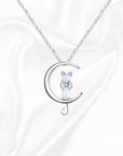 Celestial Cat | Moonstone Jewelry | Crescent Necklace | Unique Accessories 2
