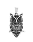 Celtic Owl Wisdom Pendant Necklace | Stainless Steel 6