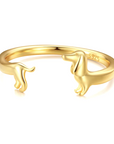 Dachshund Dream | Dog Jewelry | Adjustable Ring | Pet Lover Accessory 1