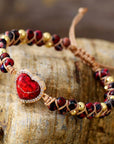 Dazzling Jasper Heart Bracelet | Jasper 0