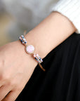 Dazzling Jasper & Opal Bracelet | Zinc Alloy 1