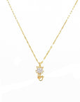 Elegant Cat Necklace | Gold-Plated 4