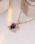 Enchanted Turtle Pendant Necklace | Gold 1