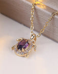 Enchanted Turtle Pendant Necklace | Gold 2