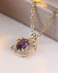 Enchanted Turtle Pendant Necklace | Gold 3
