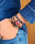 Fire Imperial Jasper Bracelet | Jasper 1