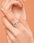 Furry Friend | Infinity Ring | Paw Print Jewelry | Heart Design Tribute 3