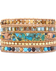 Golden Ocean Turquoise Bracelet | Natural Stone 3
