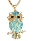 Golden Owl Locket Necklace | Premium Alloy 1