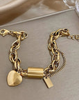 Heartened Chunky Bracelet | Gold 3