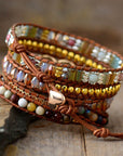 Imperial Jasper Love Wrap Bracelet | Gemstone 0