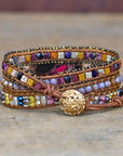 Imperial Jasper & Agate Wrap Bracelet | Alloy 2