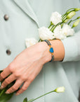 Intense Opal Love Bracelet | Blue Opal 4