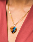 Jasper Chakra Love Necklace | Copper 2