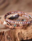 Jasper Love Wrap Bracelet | Jasper Stone 1