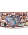 Jasper Love Wrap Bracelet | Jasper Stone 3
