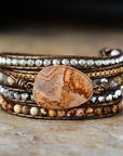 Jasper Wrap Bracelet | Alloy 0