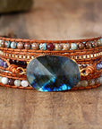 Labradorite Wrap Bracelet | Natural Stones 0