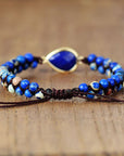 Lapis Lazuli Bracelet | Stainless Steel 1