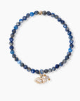 Lapis Lazuli Evil Eye Bracelet | Stainless Steel 1