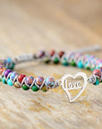 Love Charm Bracelet | Jasper 0