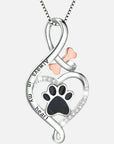 Lucky Paw Necklace | Sterling Silver 1