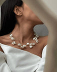 Luminous Pearl Necklace and Bracelet Set | Imitation Pearl 2