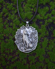 Moon Wolf Pendant Necklace | Premium Metal Alloy 1