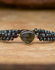 Onyx Love Bracelet | Natural Stone 0