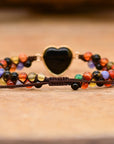 Onyx Love Bracelet | Natural Stone 2