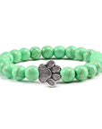 Pawprint Memory Bracelet | Natural Stone Jewelry | Healing Crystal Accessory 14