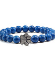 Pawprint Memory Bracelet | Natural Stone Jewelry | Healing Crystal Accessory 9