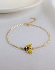 Queen Bee Bracelet | 18k Gold Plated Sterling Silver 0