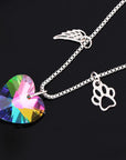 Rainbow Memorial Necklace | Stainless Steel 0