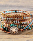 Serenity Wrap Bracelet | Natural Stone 1