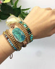 Serenity Wrap Bracelet | Natural Stone 2