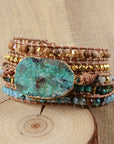 Serenity Wrap Bracelet | Natural Stone 4
