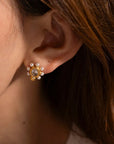 Sophisticated Gold Pearl Earrings | Gold 3
