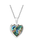 Sophisticated Heart Photo Locket Necklace | Stainless Steel 0