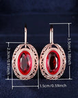Talessia Rougefort Earrings | Rose Gold 3